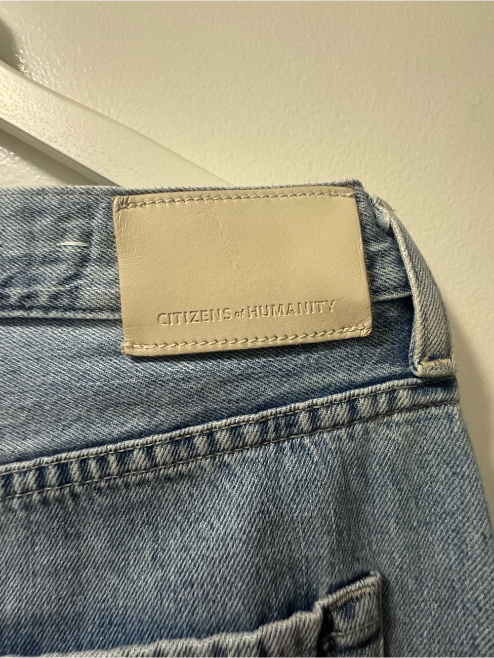 Only worn once! Citizens of Humanity Brynn Drawstring Trouser Jeans Blue Lace 27 - Picture 9 of 11